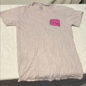Comfort Colors Pink 'Good Vibes' Tee